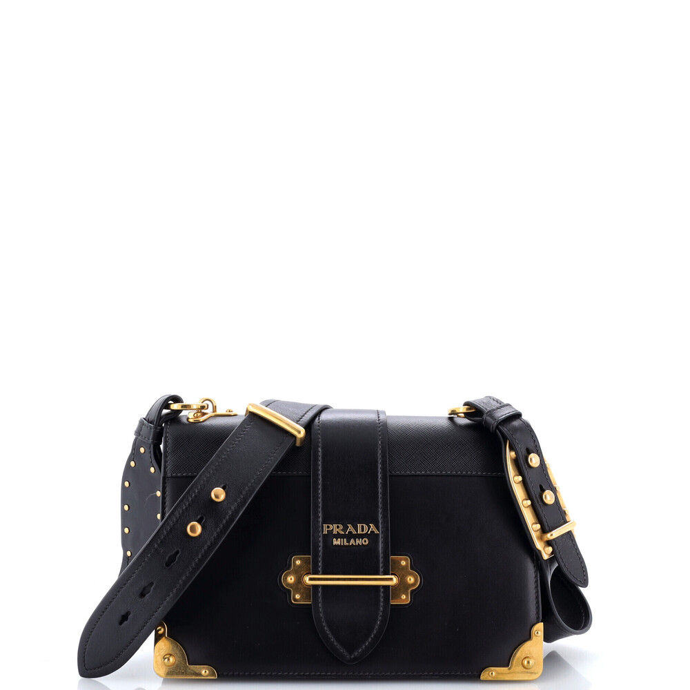 Prada Large Cahier Crossbody Bag